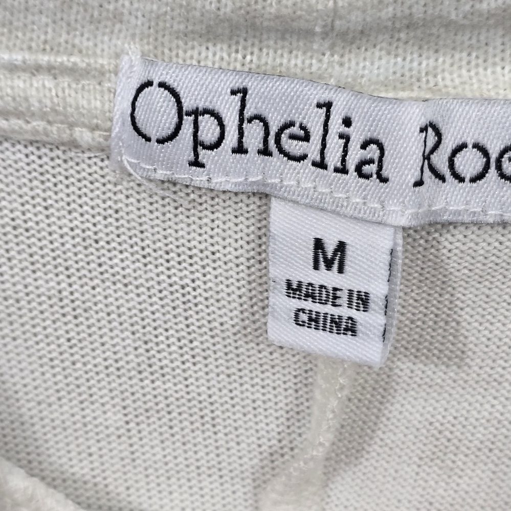 Ophelia Roe NWT  Cream Mock Neck Top - Picture 6 of 8
